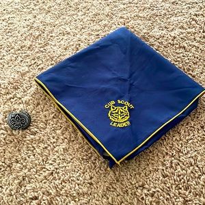 Cub Scout Leader Neckerchief and Slide